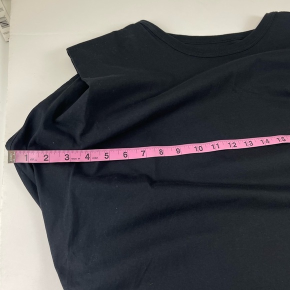French Connection Tank Top Womens Size Medium Black Shirt NWT - Picture 6 of 10